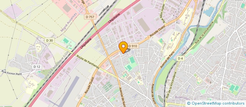 localisation de l'entreprise OGUER.S  POITIERS