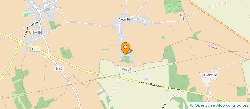 localisation de l'entreprise OGUHNAS CONSULTING  CLAVILLE