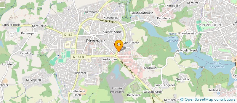 localisation de l'entreprise OGWARTS à PLOEMEUR