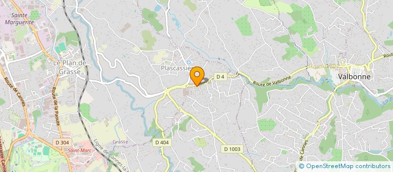 localisation de l'entreprise OH  MOUANS-SARTOUX