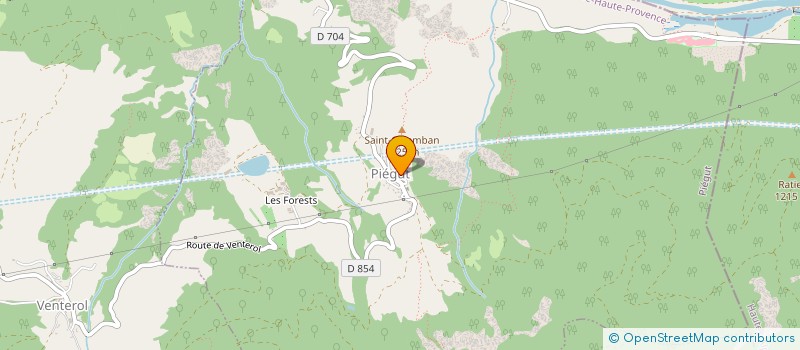 localisation de l'entreprise OH AGRISERVICES  PIEGUT