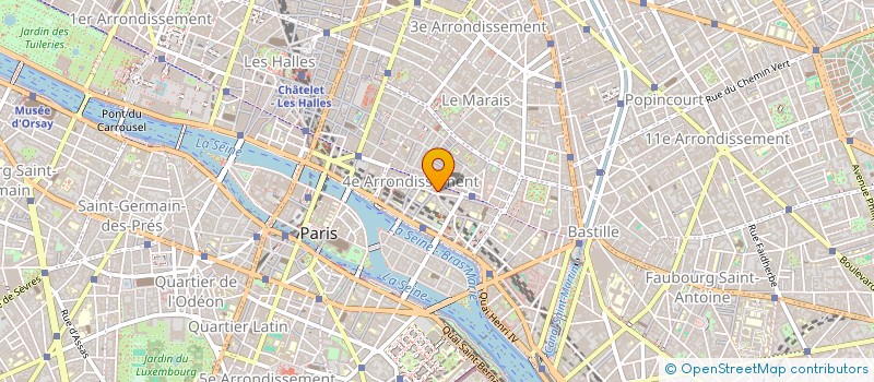 localisation de l'entreprise OH C'EST R EL à PARIS