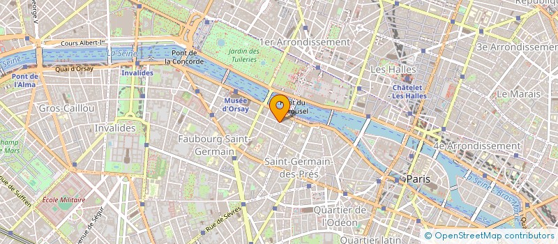 localisation de l'entreprise OH CHAMPS ELYSEES  PARIS