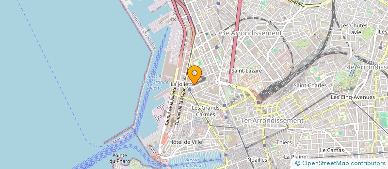 localisation de l'entreprise OH CONFORT à MARSEILLE