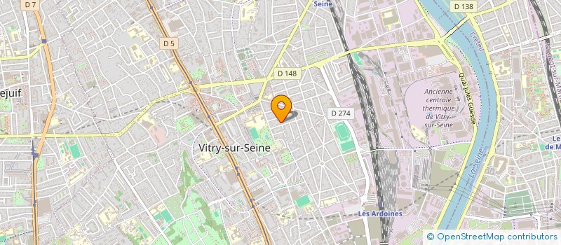 localisation de l'entreprise OH DEAR VEGAS! PRODUCTION à VITRY-SUR-SEINE