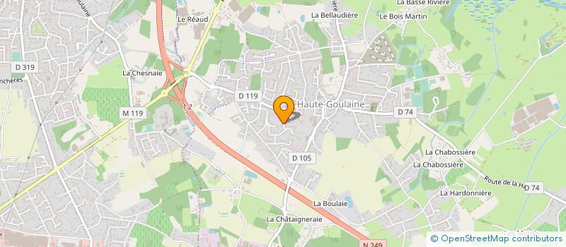 localisation de l'entreprise OH GOURMAND à HAUTE-GOULAINE