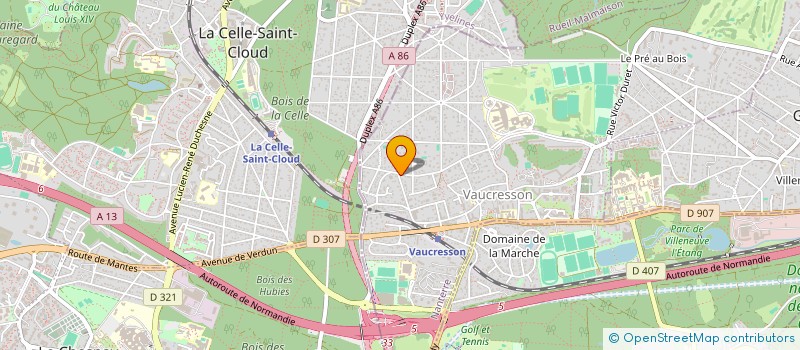 localisation de l'entreprise OH-IT  VAUCRESSON