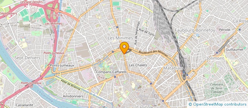 localisation de l'entreprise OH LA LA CONSEIL  TOULOUSE