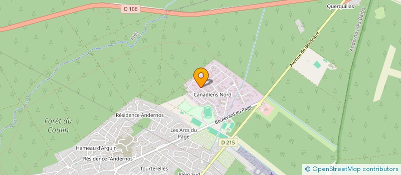 localisation de l'entreprise OH MAMAMIA à ANDERNOS-LES-BAINS