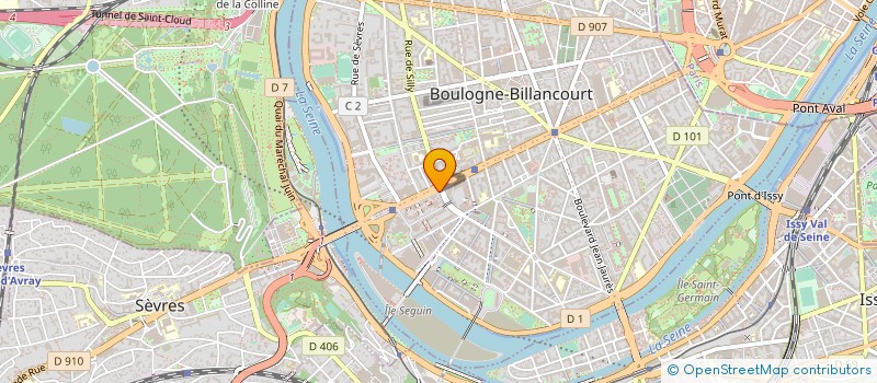 localisation de l'entreprise OH MON BRUNCH à BOULOGNE-BILLANCOURT