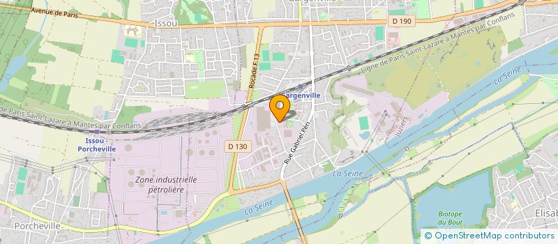 localisation de l'entreprise OH MY CAR  GARGENVILLE