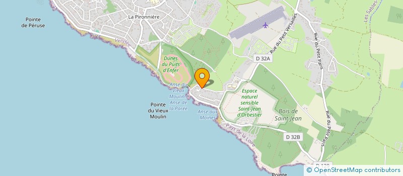 localisation de l'entreprise OH MY CHERRY  LES SABLES D'OLONNE