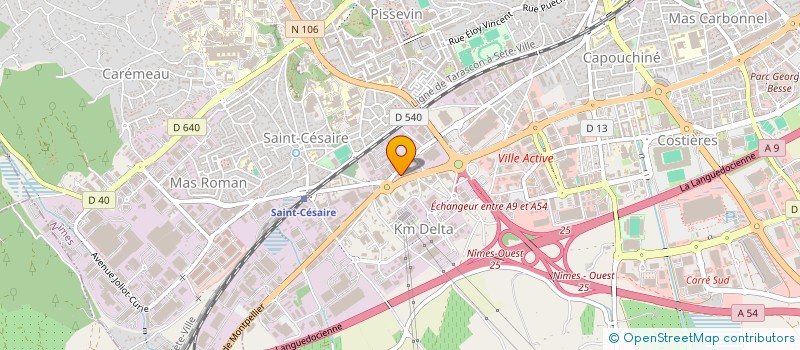 localisation de l'entreprise OH MY DANCE  NIMES