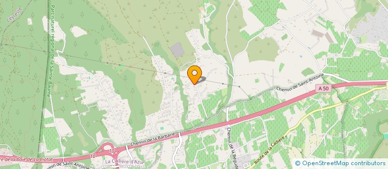 localisation de l'entreprise OH MY HOME  LA CADIERE-D'AZUR