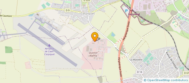 localisation de l'entreprise OH MY LAB  BRETTEVILLE-SUR-ODON