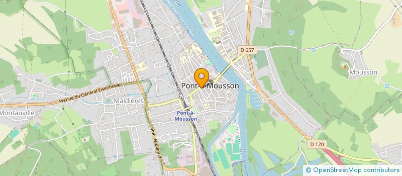 localisation de l'entreprise OH MY SUSHI à PONT-A-MOUSSON