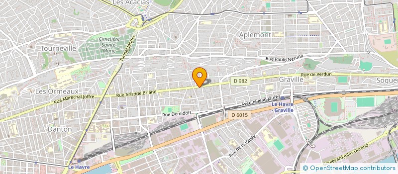 localisation de l'entreprise OH PARQUET  LE HAVRE