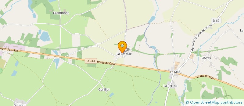 localisation de l'entreprise OH PEUCHERE  CHATEAUMEILLANT