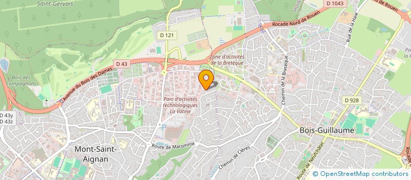 localisation de l'entreprise OH PIRATES  MONT-SAINT-AIGNAN