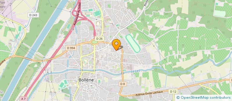 localisation de l'entreprise OH PRESTA SERVICES  BOLLENE