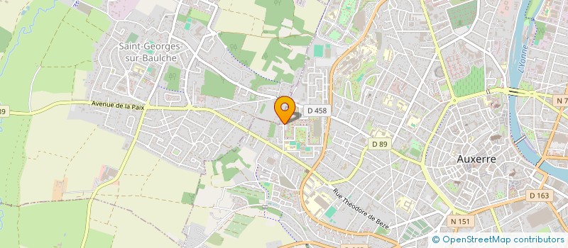 localisation de l'entreprise OH PRO BAT  AUXERRE