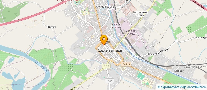 localisation de l'entreprise OH RESTAURATION à CASTELSARRASIN