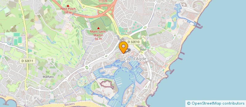 localisation de l'entreprise OH'SMOOTH  AGDE