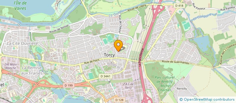 localisation de l'entreprise OH SUSHI  TORCY