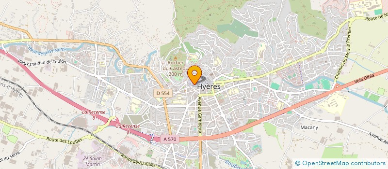 localisation de l'entreprise OH-THAI à HYERES