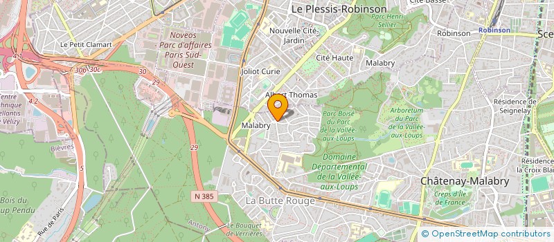 localisation de l'entreprise OH VISEU à CHATENAY-MALABRY