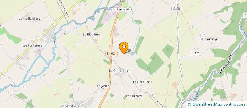 localisation de l'entreprise OHA à SAINT-PIERRE-DU-REGARD