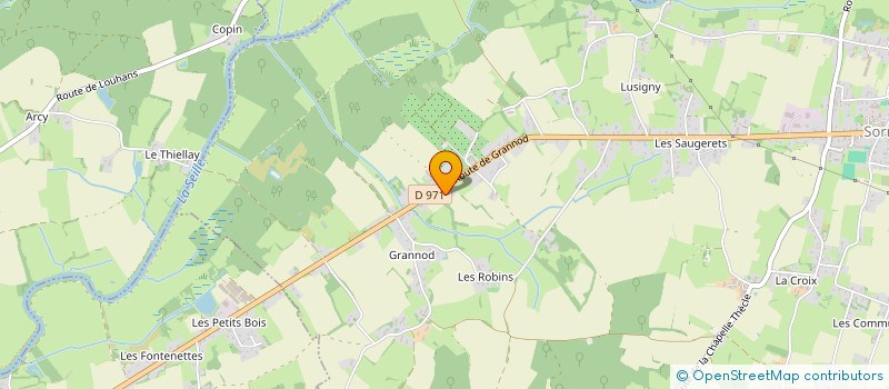 localisation de l'entreprise OHANA 2  SORNAY