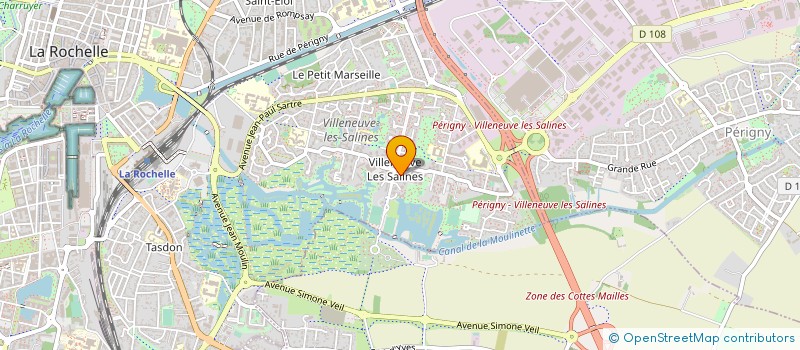 localisation de l'entreprise OHANA  LA ROCHELLE