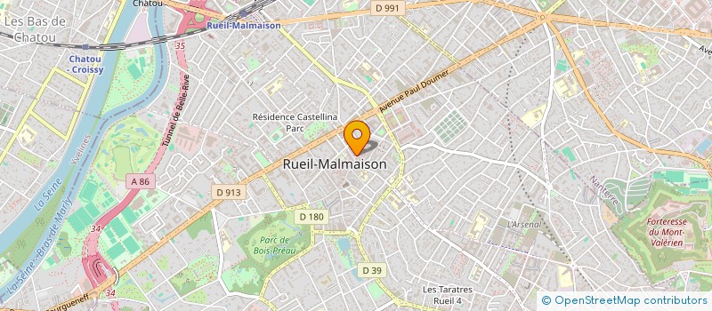 localisation de l'entreprise OHANA à RUEIL-MALMAISON
