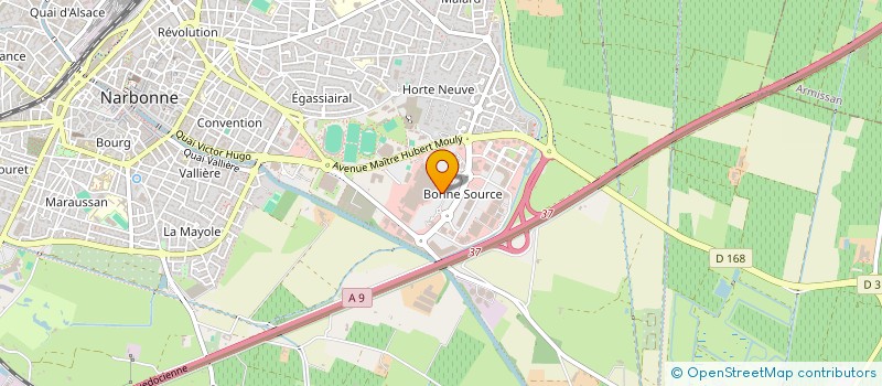 localisation de l'entreprise OHANA à NARBONNE