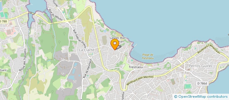 localisation de l'entreprise OHANA  PERROS-GUIREC