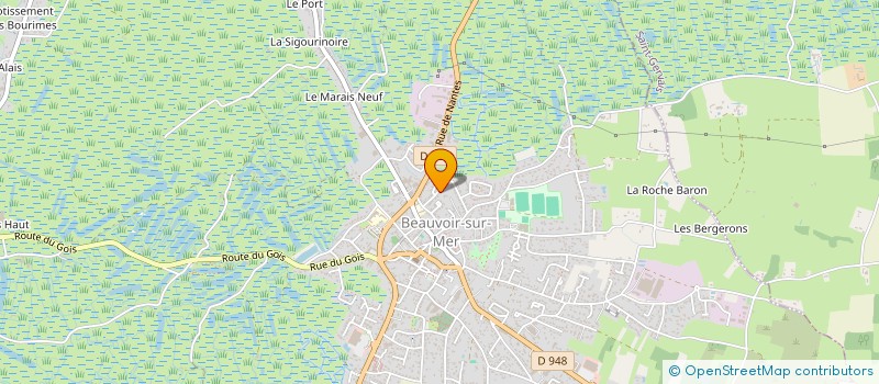 localisation de l'entreprise OHANA  BEAUVOIR-SUR-MER