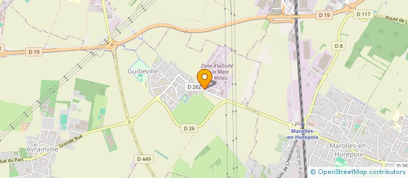 localisation de l'entreprise OHANA à GUIBEVILLE
