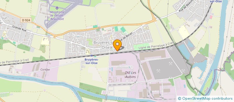 localisation de l'entreprise OHANA  BRUYERES-SUR-OISE