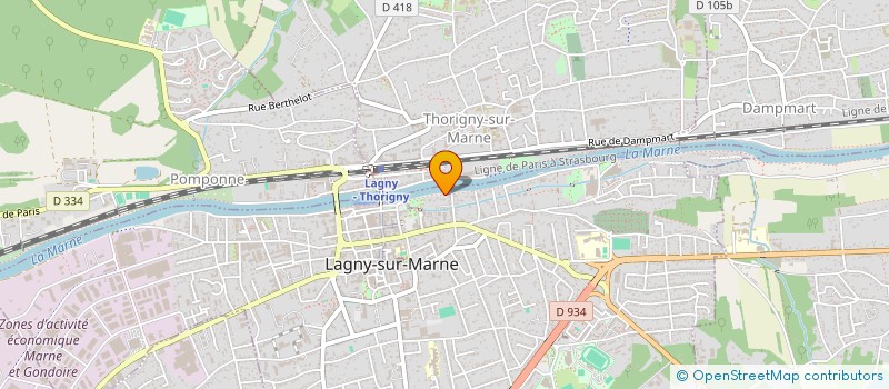 localisation de l'entreprise OHANA  LAGNY-SUR-MARNE