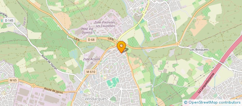 localisation de l'entreprise OHANA à VENDARGUES