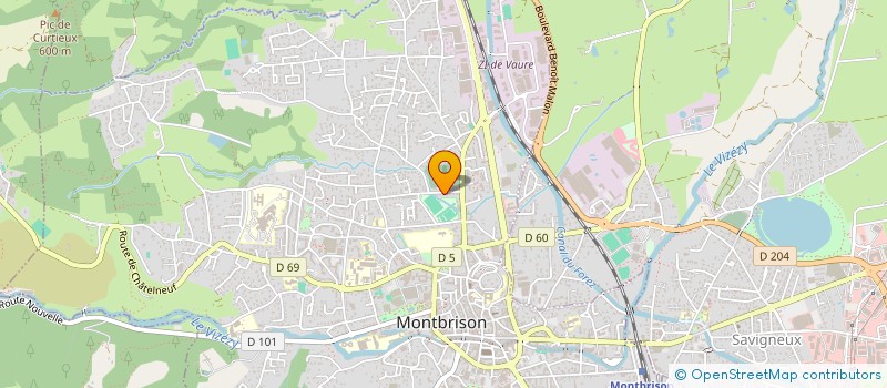 localisation de l'entreprise OHANA  MONTBRISON