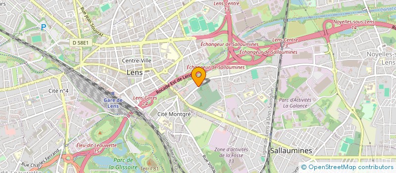 localisation de l'entreprise OHANA  SALLAUMINES