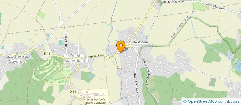 localisation de l'entreprise OHANA  JOUARS-PONTCHARTRAIN