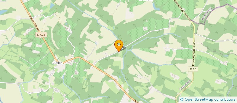 localisation de l'entreprise OHANA  CAZAUBON