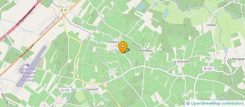 localisation de l'entreprise OHANA à LUSSAC