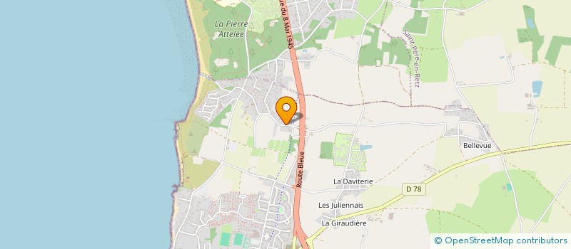 localisation de l'entreprise OHANA  SAINT-MICHEL-CHEF-CHEF