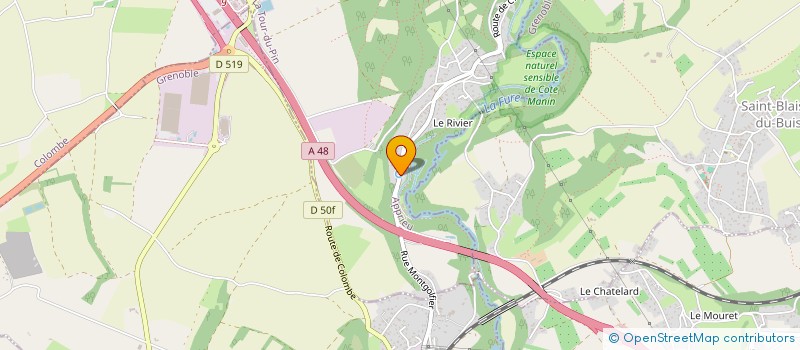 localisation de l'entreprise OHANA  APPRIEU