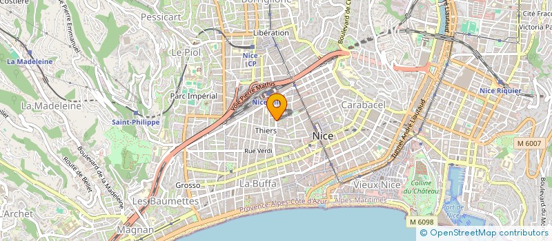 localisation de l'entreprise OHANA  NICE