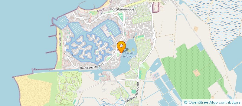 localisation de l'entreprise OHANA  LE GRAU-DU-ROI